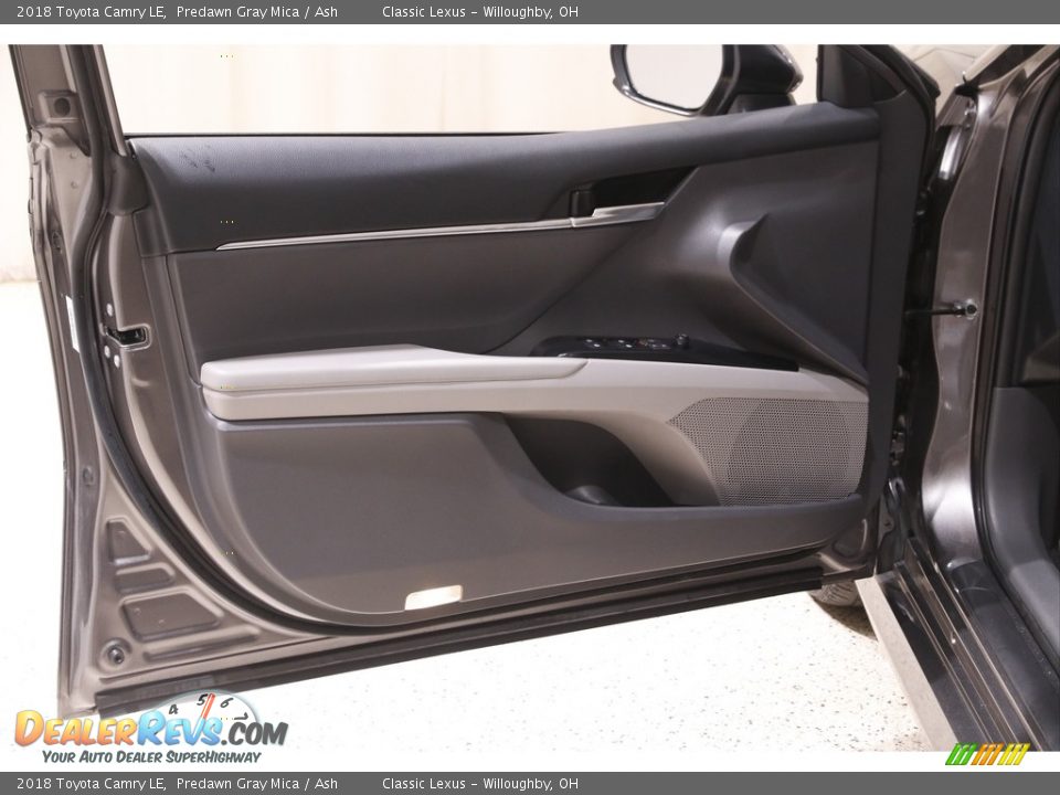 2018 Toyota Camry LE Predawn Gray Mica / Ash Photo #4