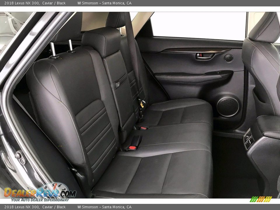 Rear Seat of 2018 Lexus NX 300 Photo #19