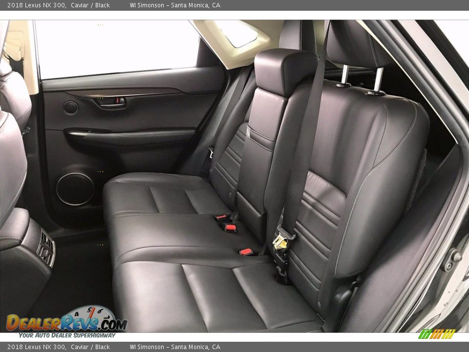 Rear Seat of 2018 Lexus NX 300 Photo #20