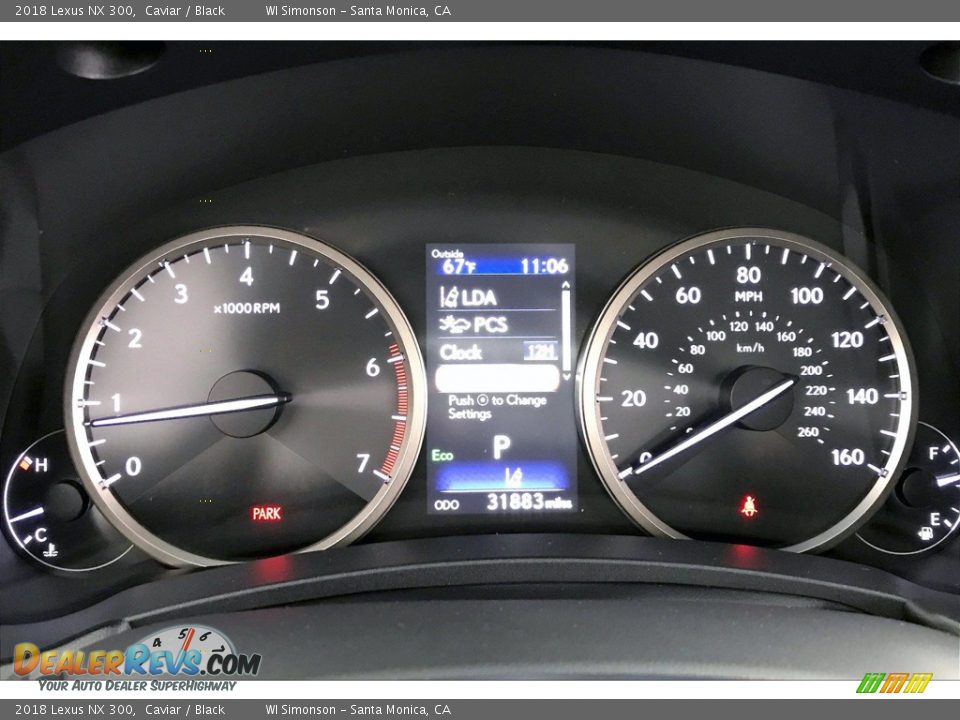 2018 Lexus NX 300 Gauges Photo #23