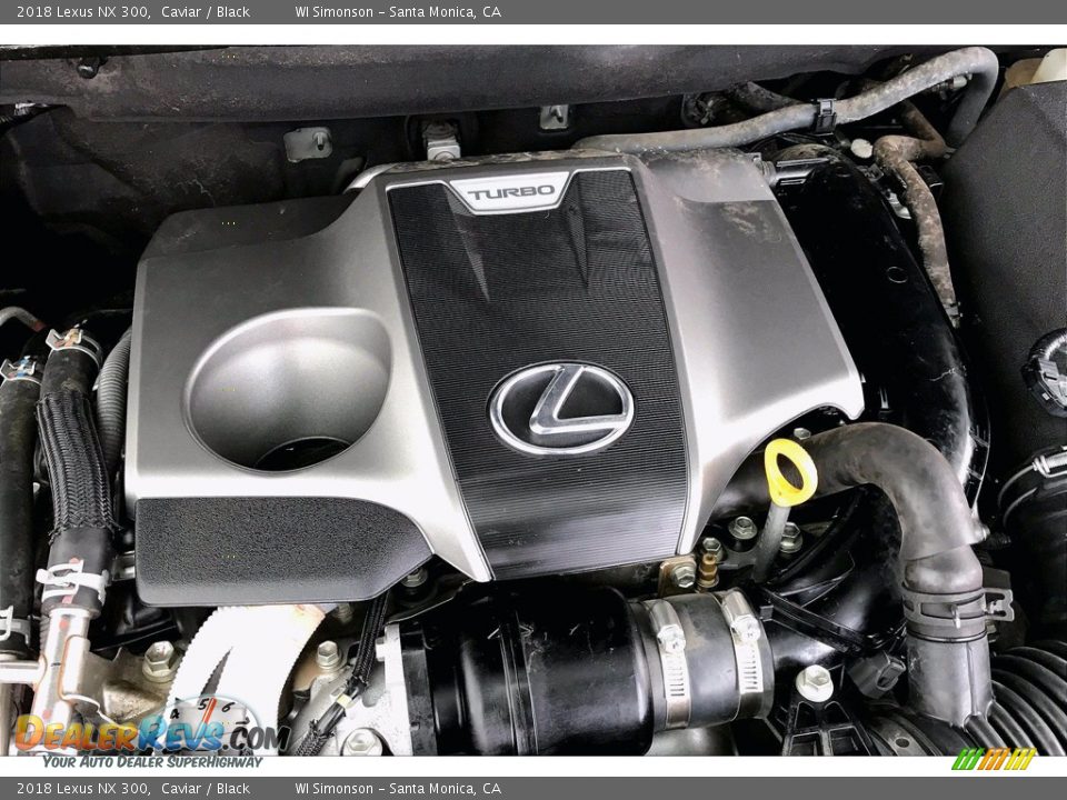 2018 Lexus NX 300 2.0 Liter Turbocharged DOHC 16-Valve VVT-i 4 Cylinder Engine Photo #32