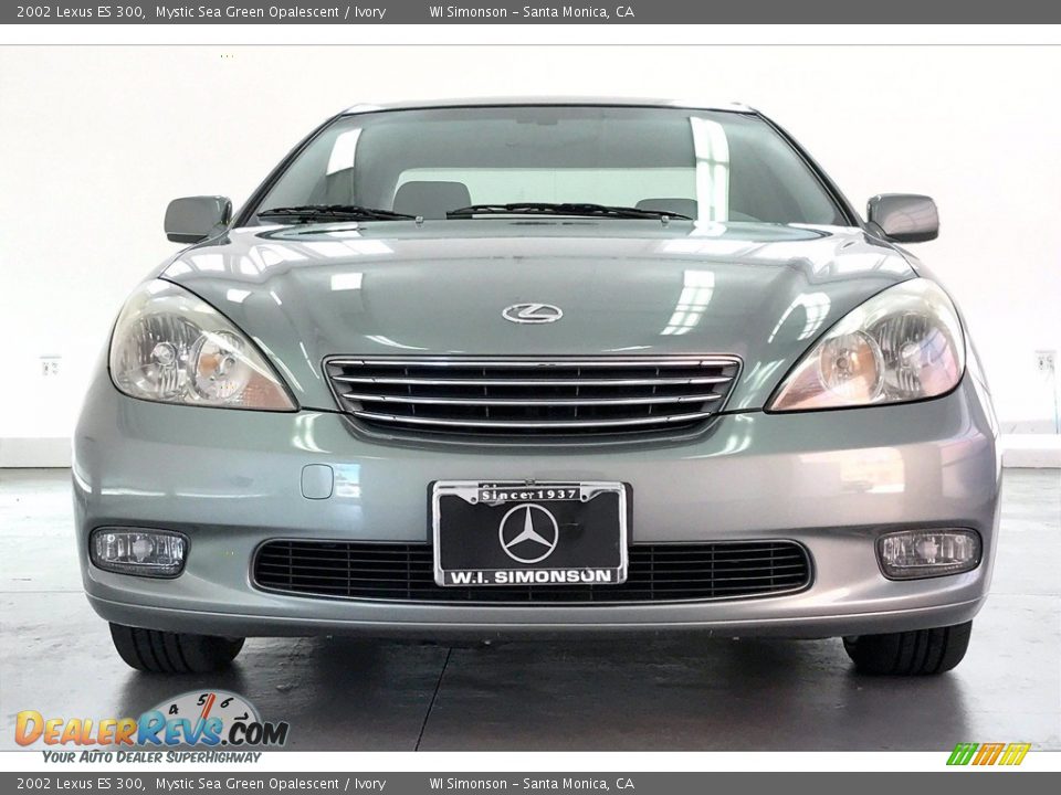 2002 Lexus ES 300 Mystic Sea Green Opalescent / Ivory Photo #2