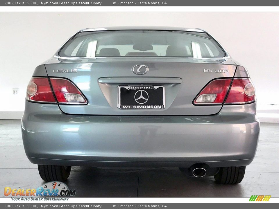 2002 Lexus ES 300 Mystic Sea Green Opalescent / Ivory Photo #3