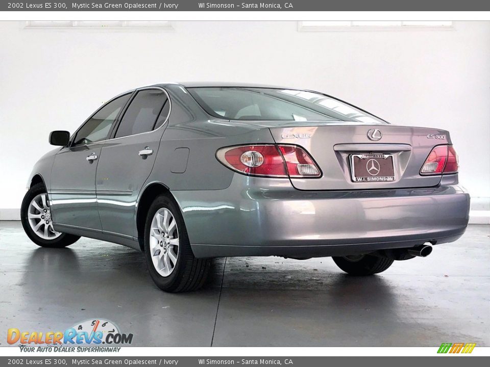 2002 Lexus ES 300 Mystic Sea Green Opalescent / Ivory Photo #10