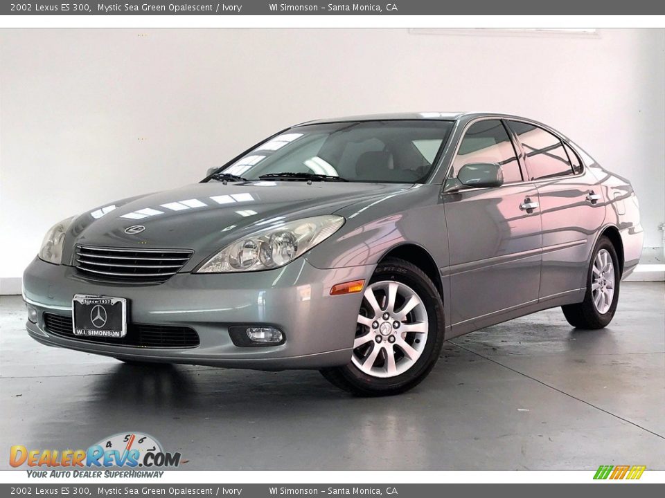 2002 Lexus ES 300 Mystic Sea Green Opalescent / Ivory Photo #12