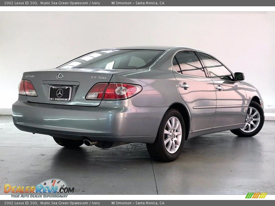 2002 Lexus ES 300 Mystic Sea Green Opalescent / Ivory Photo #13