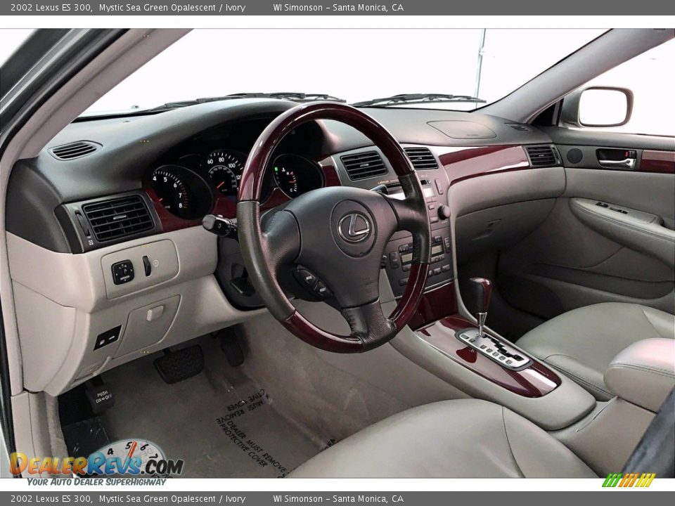 2002 Lexus ES 300 Mystic Sea Green Opalescent / Ivory Photo #14