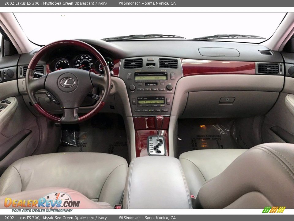 2002 Lexus ES 300 Mystic Sea Green Opalescent / Ivory Photo #15