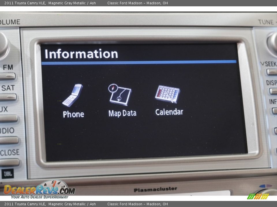 2011 Toyota Camry XLE Magnetic Gray Metallic / Ash Photo #11