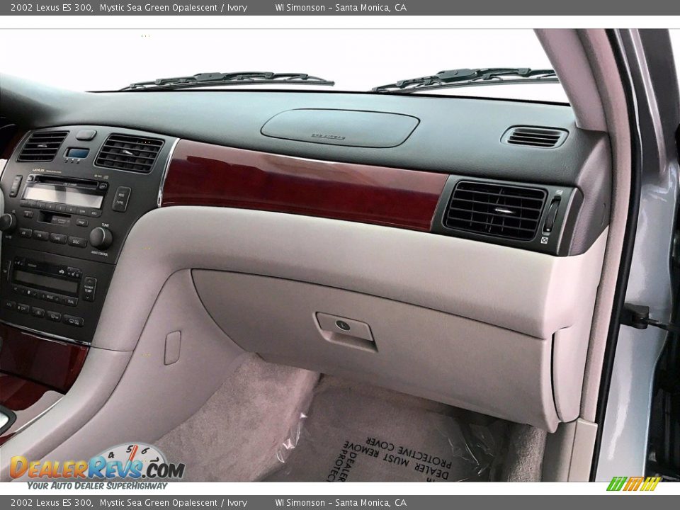 2002 Lexus ES 300 Mystic Sea Green Opalescent / Ivory Photo #16