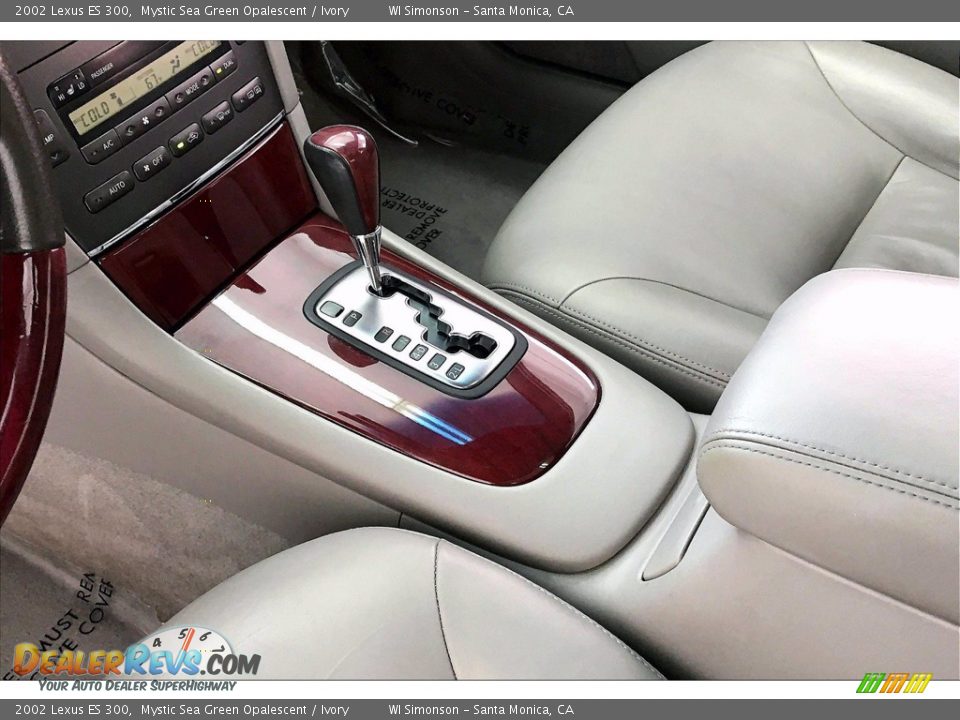 2002 Lexus ES 300 Mystic Sea Green Opalescent / Ivory Photo #17