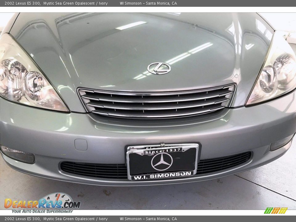 2002 Lexus ES 300 Mystic Sea Green Opalescent / Ivory Photo #29