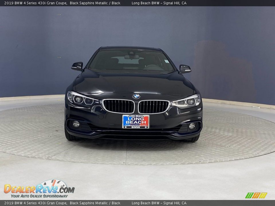 2019 BMW 4 Series 430i Gran Coupe Black Sapphire Metallic / Black Photo #2