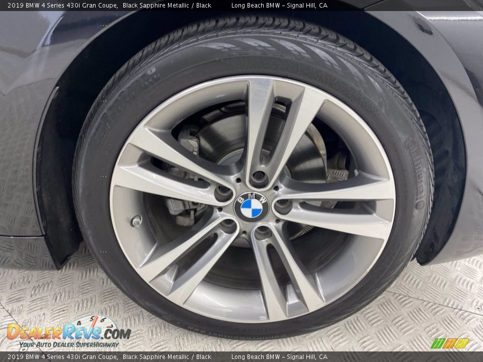 2019 BMW 4 Series 430i Gran Coupe Black Sapphire Metallic / Black Photo #6