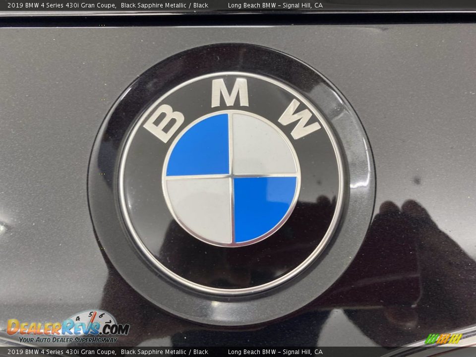 2019 BMW 4 Series 430i Gran Coupe Black Sapphire Metallic / Black Photo #8