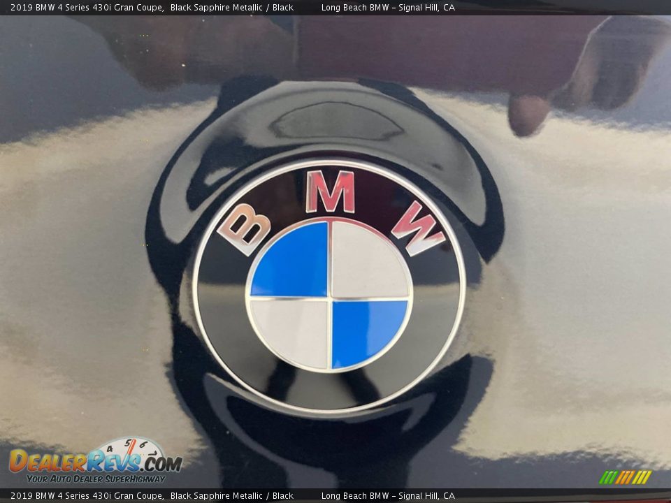 2019 BMW 4 Series 430i Gran Coupe Black Sapphire Metallic / Black Photo #10