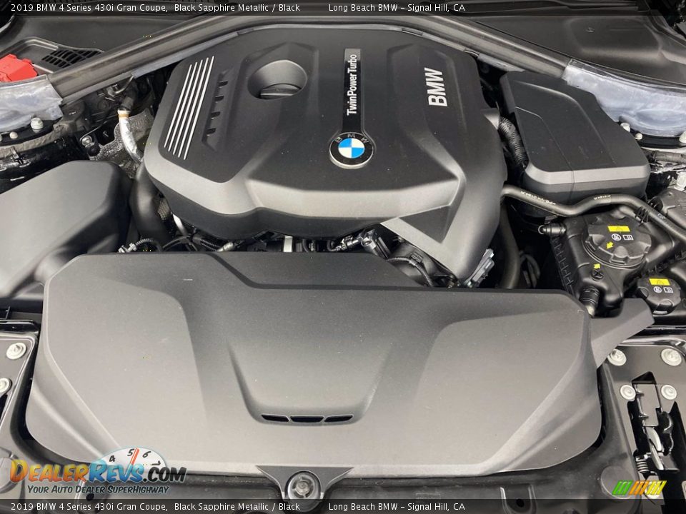 2019 BMW 4 Series 430i Gran Coupe Black Sapphire Metallic / Black Photo #12