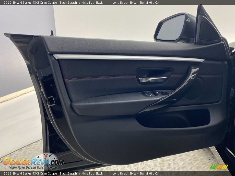 2019 BMW 4 Series 430i Gran Coupe Black Sapphire Metallic / Black Photo #13