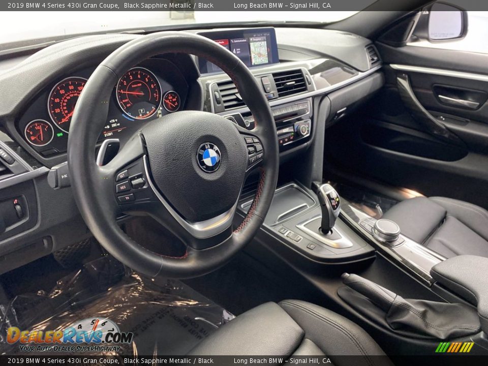 2019 BMW 4 Series 430i Gran Coupe Black Sapphire Metallic / Black Photo #16