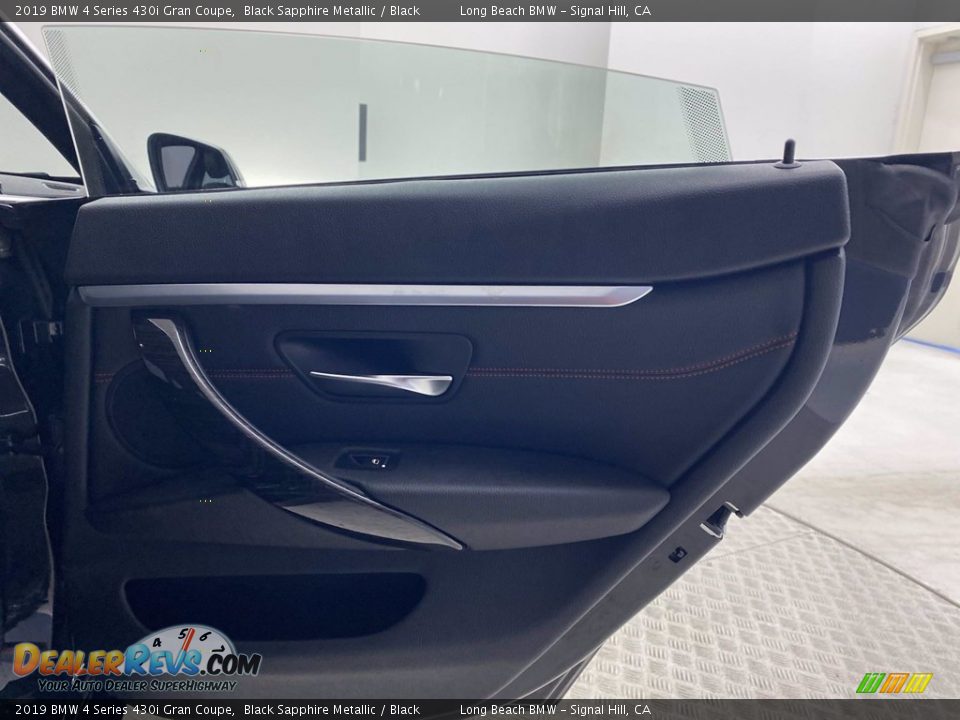 2019 BMW 4 Series 430i Gran Coupe Black Sapphire Metallic / Black Photo #35