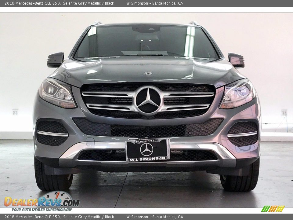 2018 Mercedes-Benz GLE 350 Selenite Grey Metallic / Black Photo #2