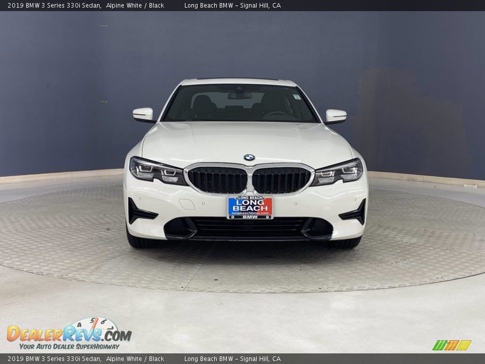 2019 BMW 3 Series 330i Sedan Alpine White / Black Photo #2