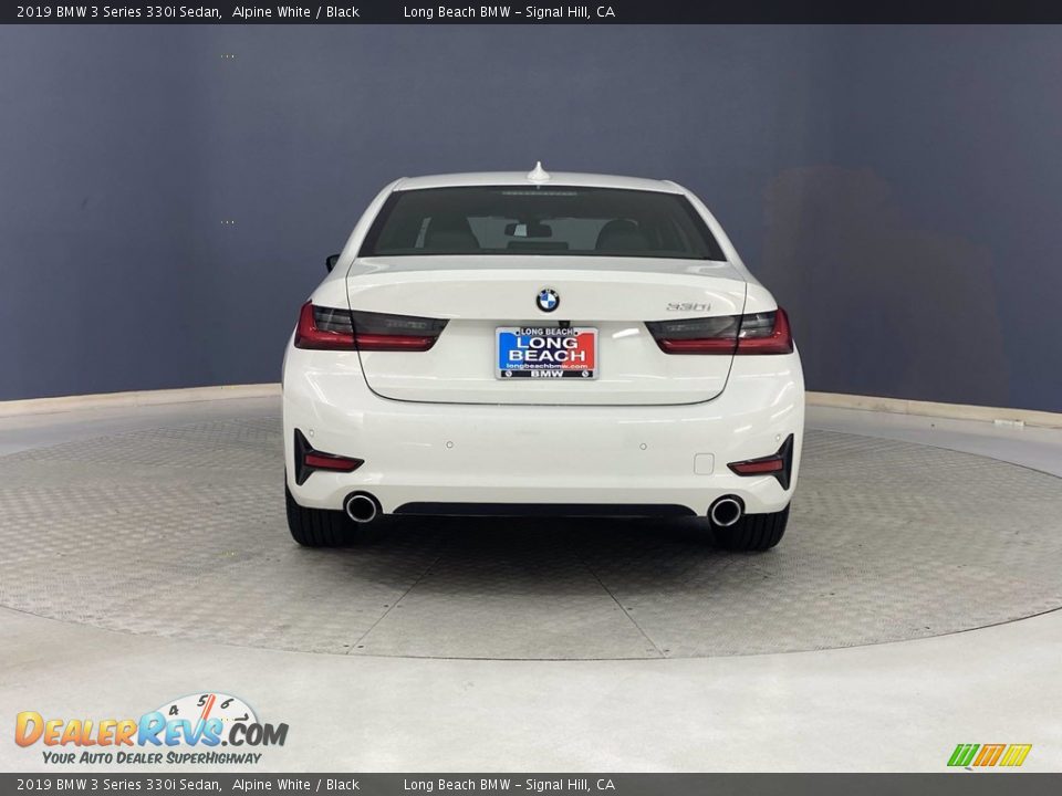 2019 BMW 3 Series 330i Sedan Alpine White / Black Photo #4