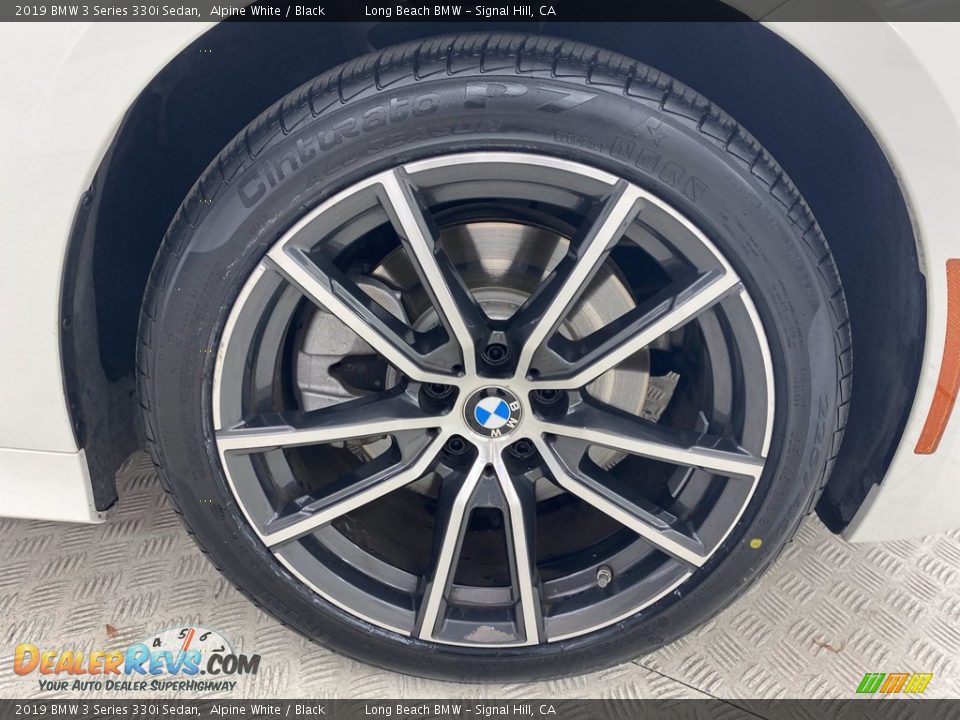2019 BMW 3 Series 330i Sedan Alpine White / Black Photo #6