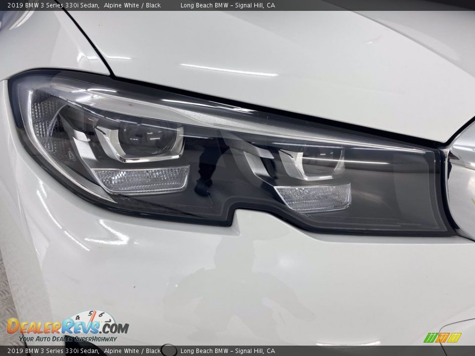 2019 BMW 3 Series 330i Sedan Alpine White / Black Photo #7