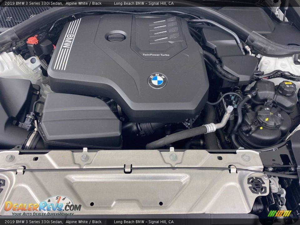 2019 BMW 3 Series 330i Sedan Alpine White / Black Photo #12