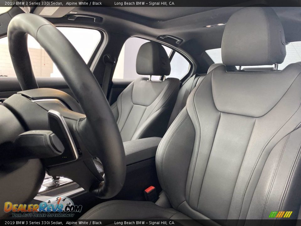 2019 BMW 3 Series 330i Sedan Alpine White / Black Photo #17