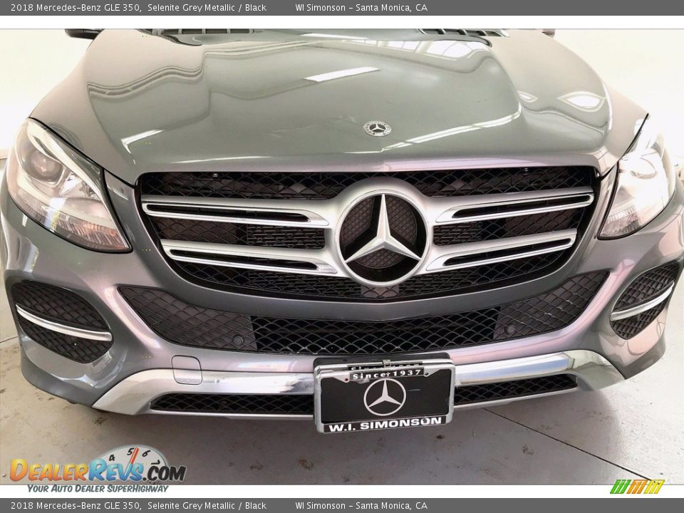 2018 Mercedes-Benz GLE 350 Selenite Grey Metallic / Black Photo #30