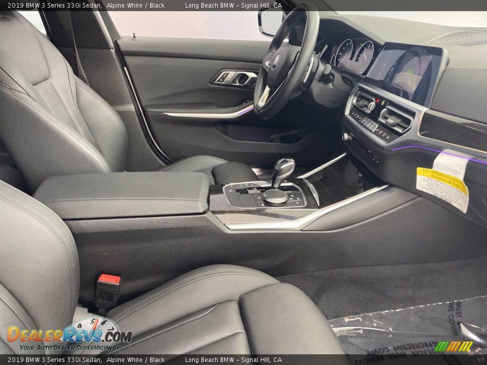 2019 BMW 3 Series 330i Sedan Alpine White / Black Photo #33