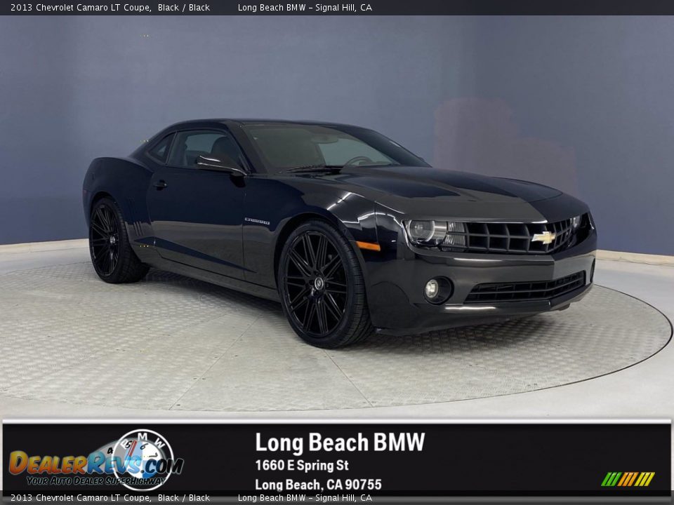 2013 Chevrolet Camaro LT Coupe Black / Black Photo #1