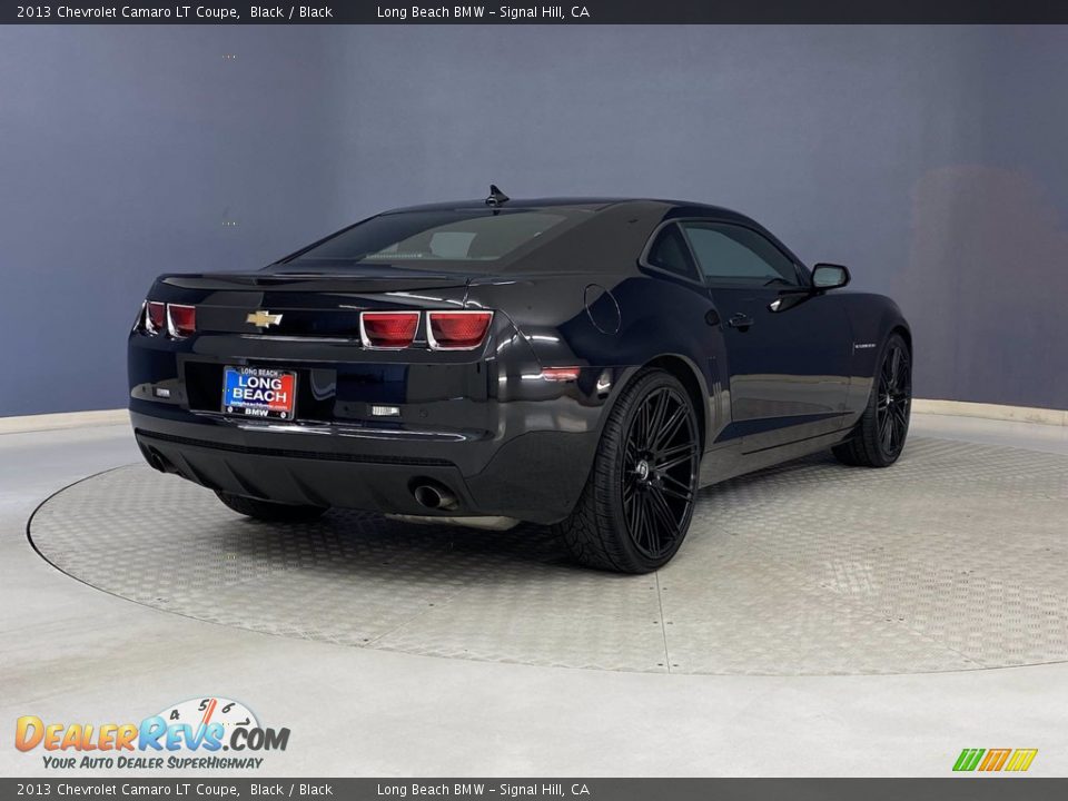 2013 Chevrolet Camaro LT Coupe Black / Black Photo #5