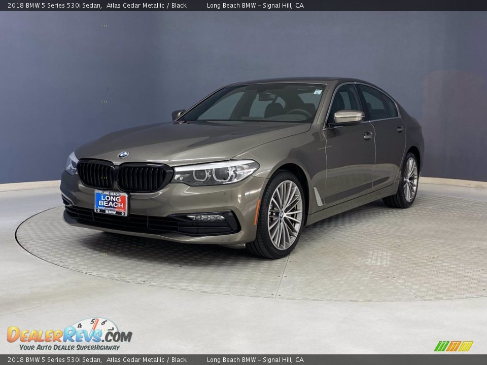 Atlas Cedar Metallic 2018 BMW 5 Series 530i Sedan Photo #3