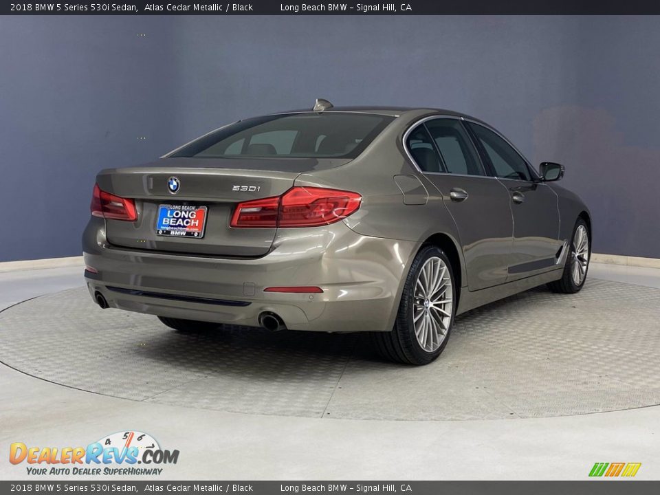 Atlas Cedar Metallic 2018 BMW 5 Series 530i Sedan Photo #5