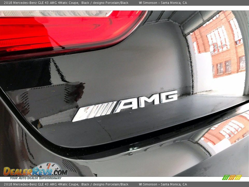 2018 Mercedes-Benz GLE 43 AMG 4Matic Coupe Black / designo Porcelain/Black Photo #31