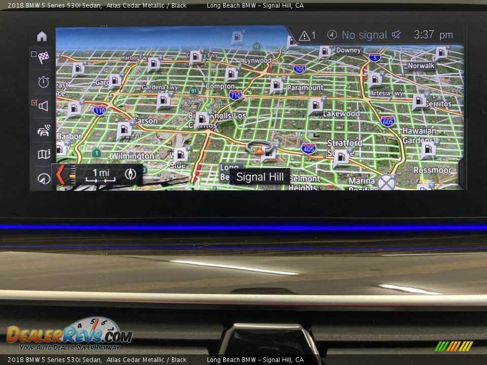 Navigation of 2018 BMW 5 Series 530i Sedan Photo #24