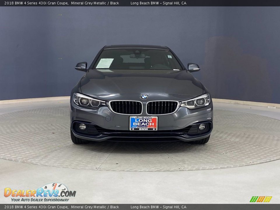 2018 BMW 4 Series 430i Gran Coupe Mineral Grey Metallic / Black Photo #2