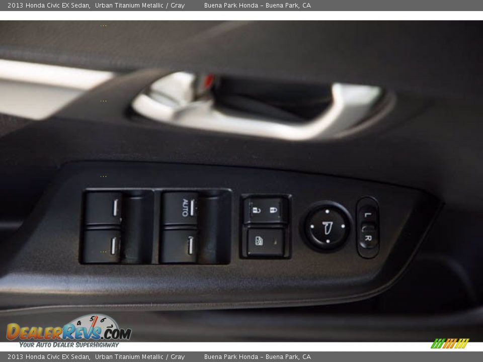 2013 Honda Civic EX Sedan Urban Titanium Metallic / Gray Photo #28