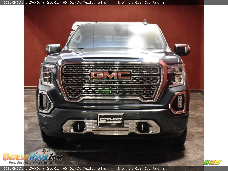 2021 GMC Sierra 1500 Denali Crew Cab 4WD Dark Sky Metallic / Jet Black Photo #2