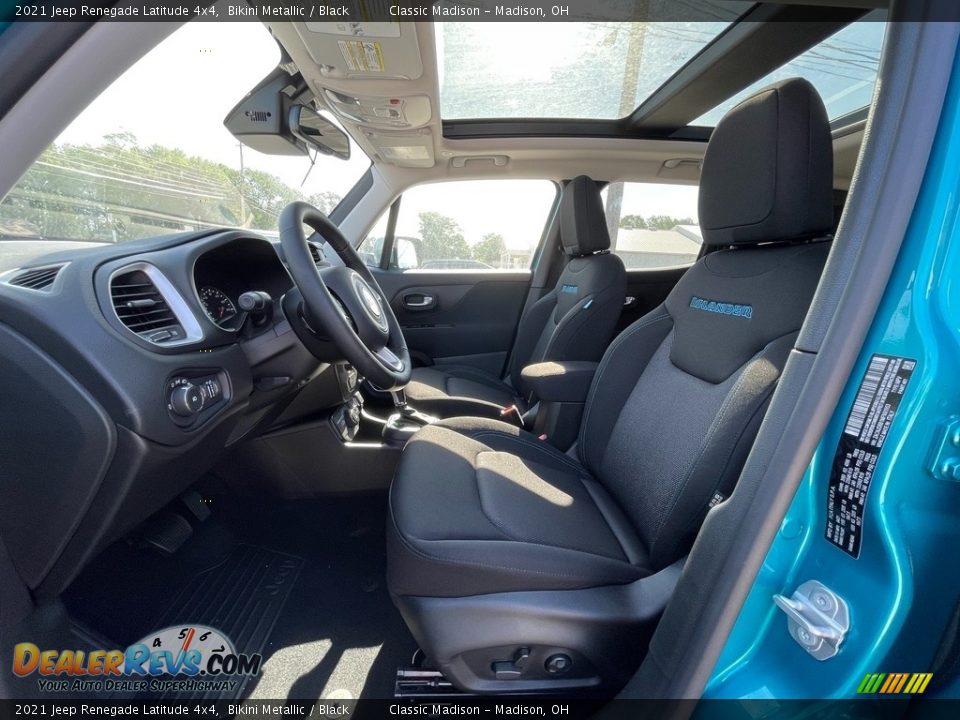 2021 Jeep Renegade Latitude 4x4 Bikini Metallic / Black Photo #2