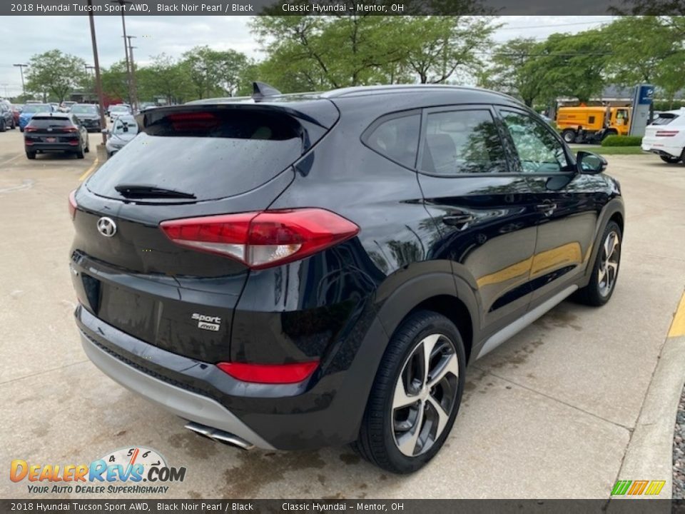 2018 Hyundai Tucson Sport AWD Black Noir Pearl / Black Photo #2