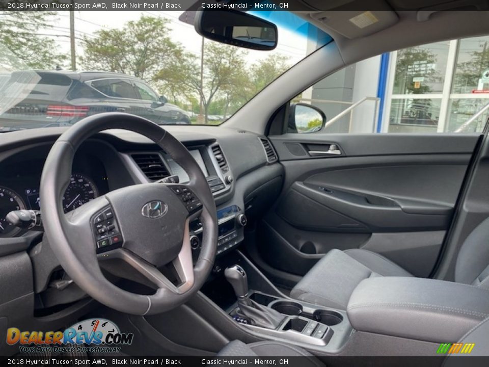 2018 Hyundai Tucson Sport AWD Black Noir Pearl / Black Photo #3