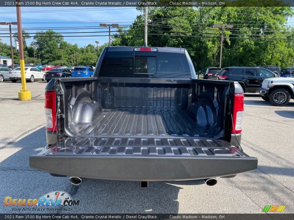 2021 Ram 1500 Big Horn Crew Cab 4x4 Granite Crystal Metallic / Diesel Gray/Black Photo #11