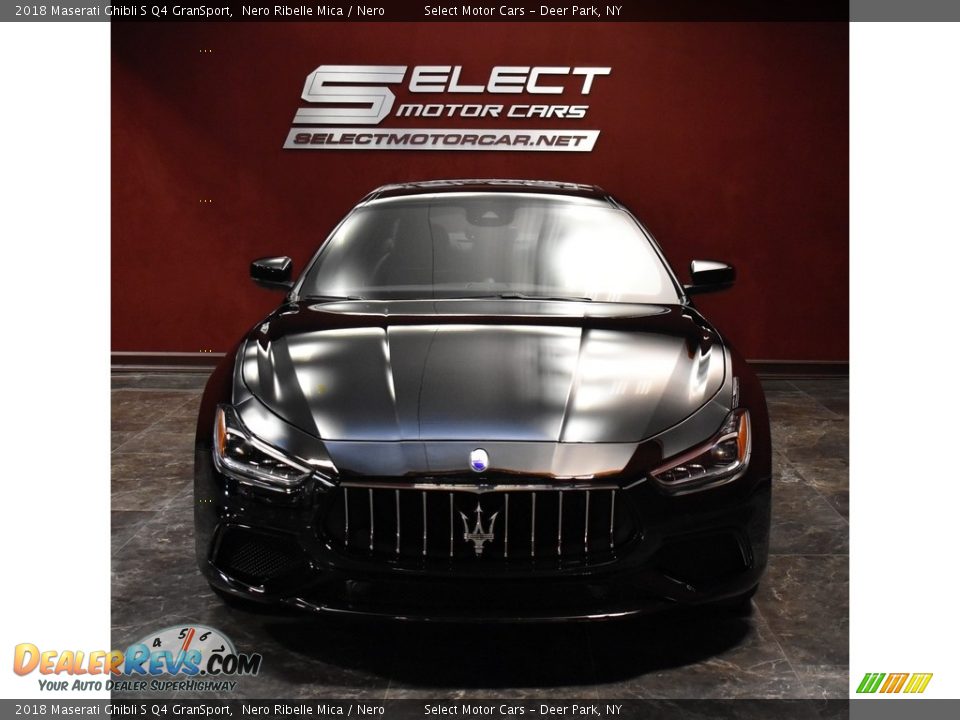 2018 Maserati Ghibli S Q4 GranSport Nero Ribelle Mica / Nero Photo #2