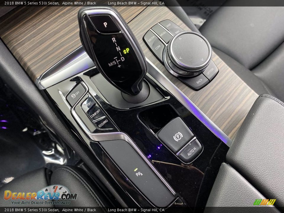 2018 BMW 5 Series 530i Sedan Alpine White / Black Photo #27