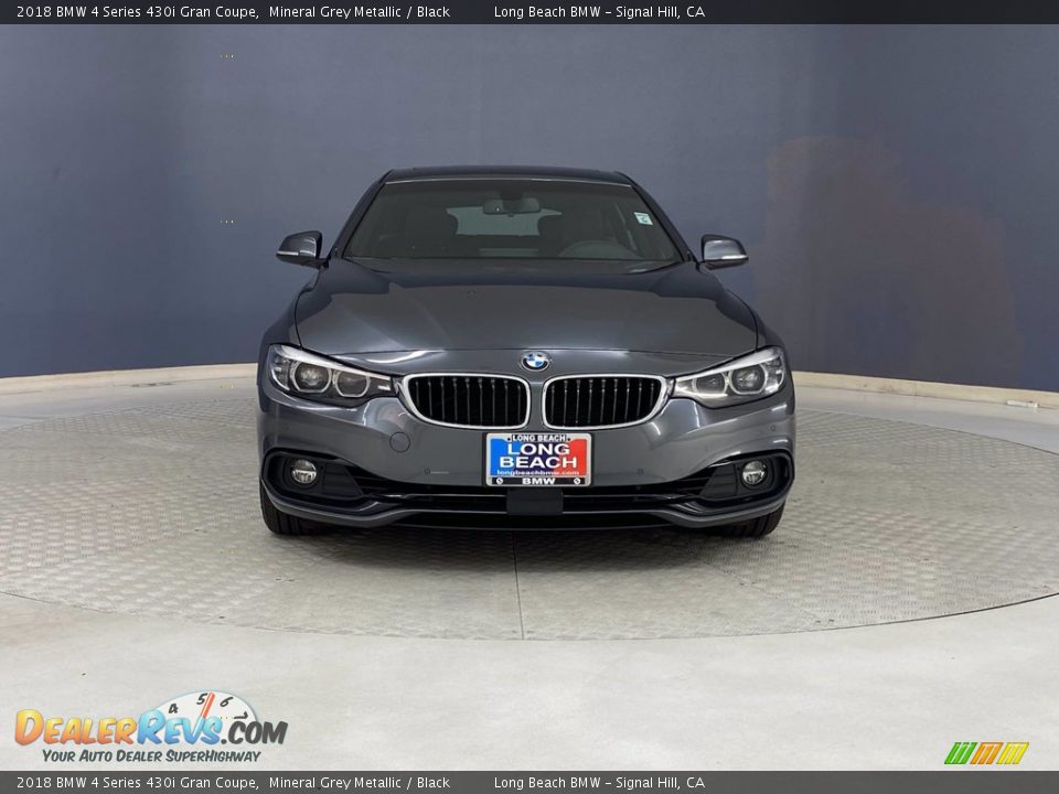 2018 BMW 4 Series 430i Gran Coupe Mineral Grey Metallic / Black Photo #2