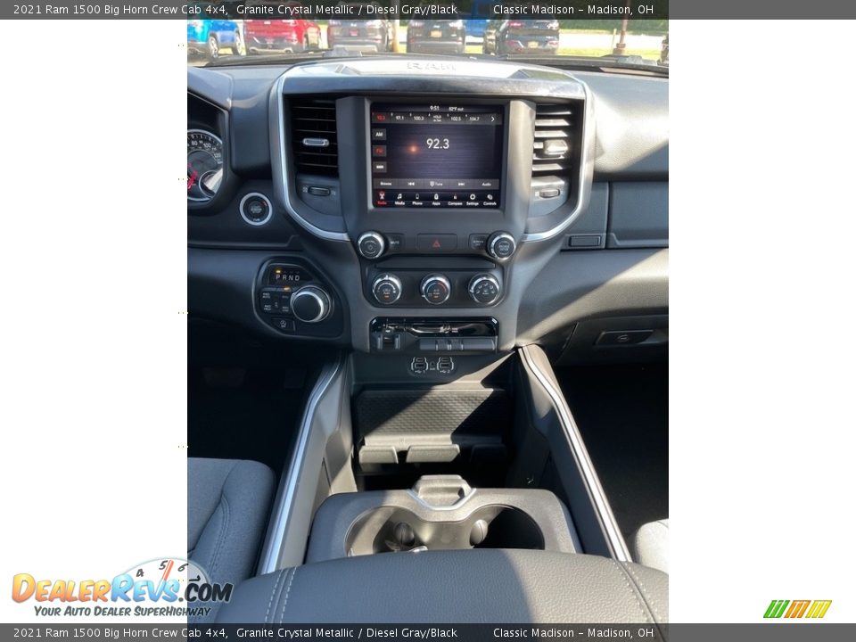 2021 Ram 1500 Big Horn Crew Cab 4x4 Granite Crystal Metallic / Diesel Gray/Black Photo #6
